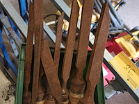Lot 101 - houtbeitels. 8 stuks - afbeelding 2 van  4