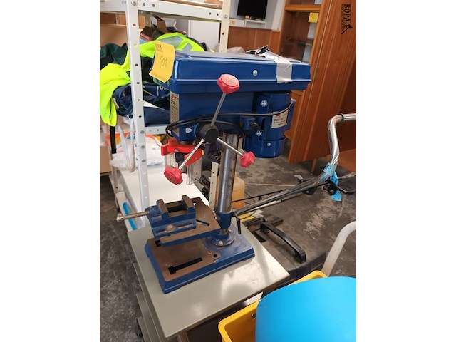 Lot 101 - kolomboormachine op roltafel - afbeelding 3 van  6