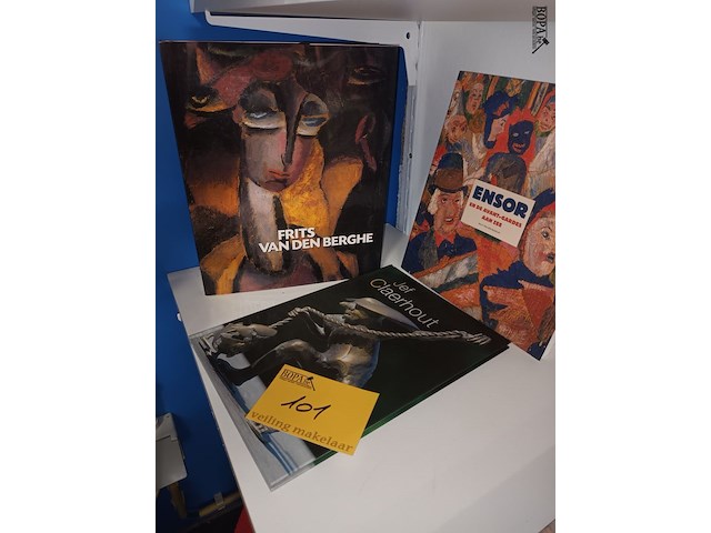 Lot 101 - kunstboeken. 3 stuks - afbeelding 1 van  4
