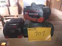Lot 101 - lader en accu’s metabo