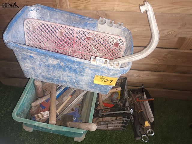 Lot 101 - lot werkmateriaal - afbeelding 1 van  4