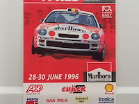 Lot 101 - poster ieper rally 1996 - afbeelding 1 van  3