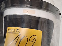 Lot 102 - belgische politie helmen en petten - afbeelding 4 van  4