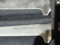 Lot 102 - koksmessen in draagtas - afbeelding 2 van  4