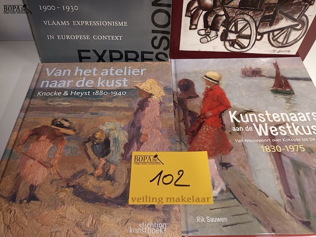 Lot 102 - kunstboeken. 4 stuks - afbeelding 3 van  3