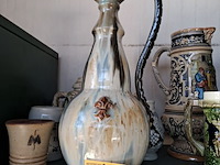 Lot 102 - oude bierkannen en potten in aardewerk duitse stijl - afbeelding 5 van  6
