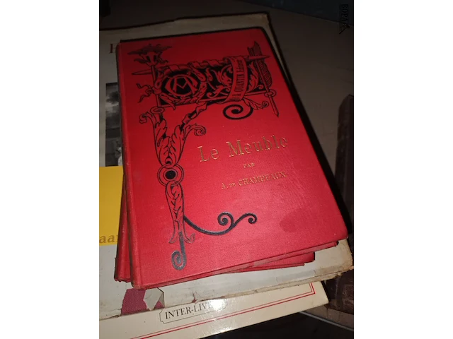 Lot 102 - oude boeken over meubels. 6 stuks - afbeelding 3 van  6