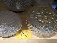 Lot 102 - plafoniéres 4 stuks - afbeelding 2 van  3