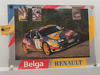 Lot 102 - poster belga renault - afbeelding 1 van  3