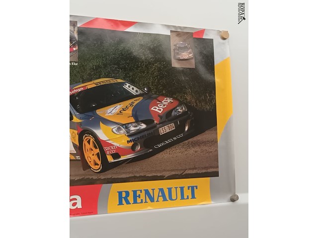 Lot 102 - poster belga renault - afbeelding 3 van  3