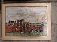 Lot 102 - tekeningen. 3 stuks - afbeelding 2 van  4