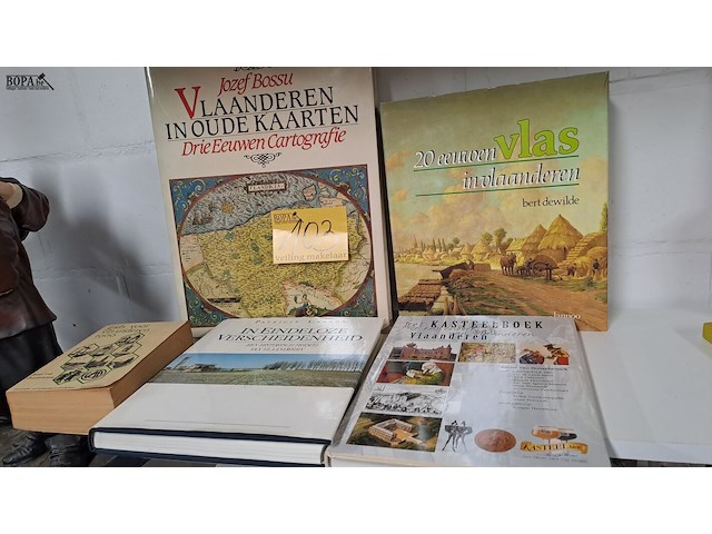Lot 103 - boeken over vlaanderen 5 stuks - afbeelding 1 van  4