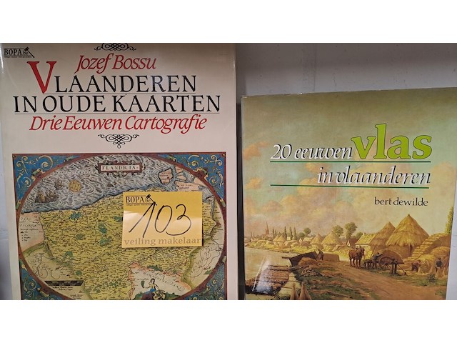 Lot 103 - boeken over vlaanderen 5 stuks - afbeelding 2 van  4