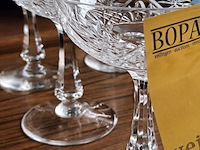 Lot 103 - champagneglazen in kristal. 6 stuks - afbeelding 2 van  4