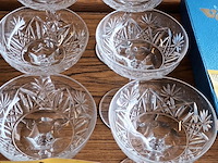 Lot 103 - champagneglazen in kristal. 6 stuks - afbeelding 4 van  4