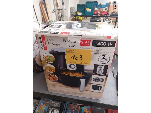Lot 103 - cuisinier deluxe fryer - afbeelding 1 van  3