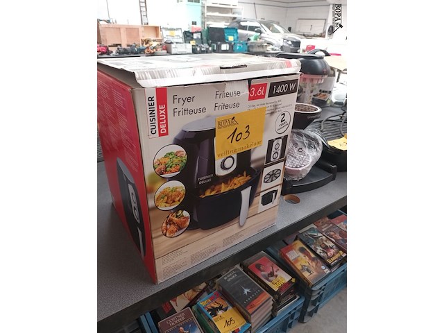 Lot 103 - cuisinier deluxe fryer - afbeelding 3 van  3