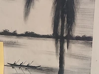 Lot 103 - kader met ets - afbeelding 4 van  4
