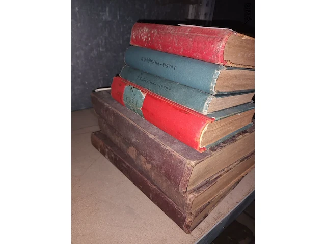 Lot 103 - oude boeken over fysica. 7 stuks - afbeelding 2 van  6