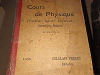 Lot 103 - oude boeken over fysica. 7 stuks - afbeelding 3 van  6