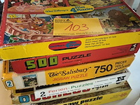 Lot 103 - puzzels. 7 stuks - afbeelding 1 van  2