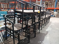 Lot 103 - restaurant stoelen. 25 stuks - afbeelding 1 van  4