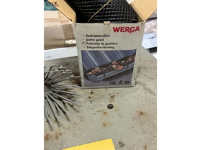 Lot 103 - schoorsteenveeggereedschap en dakgootbeschermers nieuw - 3 s - afbeelding 3 van  3