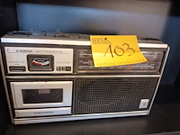 Lot 103 - vintage grundig radio - afbeelding 1 van  2