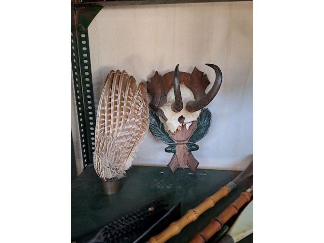 Lot 103 - vintage schoentrekkers en - borstels afgewerkt met hoorn - h - afbeelding 2 van  4
