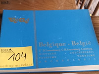 Lot 104 - plakboek végé belgique - afbeelding 1 van  4