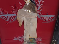 Lot 105 - chinese kaders met parelmoer. 2 stuks - afbeelding 5 van  5