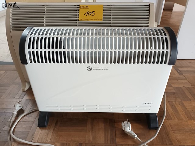 Lot 105 - elektrisch verwarmingstoestel. 2 stuks - afbeelding 2 van  3
