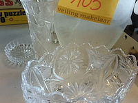 Lot 105 - glaswerk deco. 5 stuks - afbeelding 1 van  4