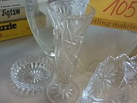 Lot 105 - glaswerk deco. 5 stuks - afbeelding 3 van  4