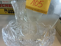 Lot 105 - glaswerk deco. 5 stuks - afbeelding 4 van  4
