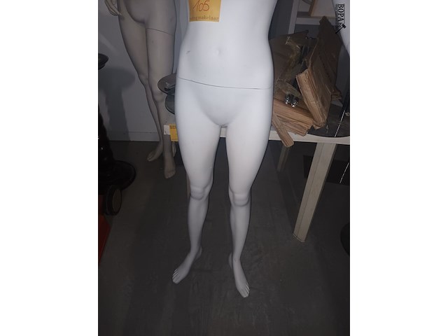 Lot 105 - paspop vrouw zonder armen - afbeelding 2 van  2