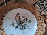 Lot 106 - plateau en servies vogelthema - afbeelding 3 van  5