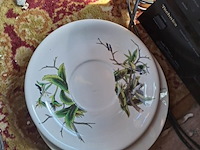 Lot 106 - plateau en servies vogelthema - afbeelding 5 van  5