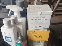 Lot 106 - producten voor auto onderhoud