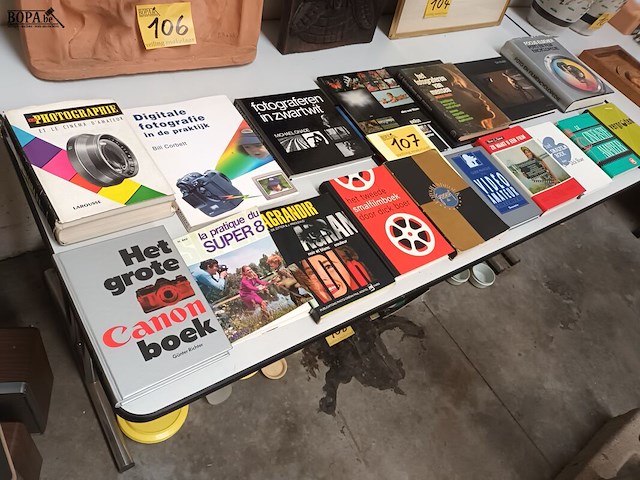 Lot 107 - boeken fotografie. 19 stuks - afbeelding 1 van  5