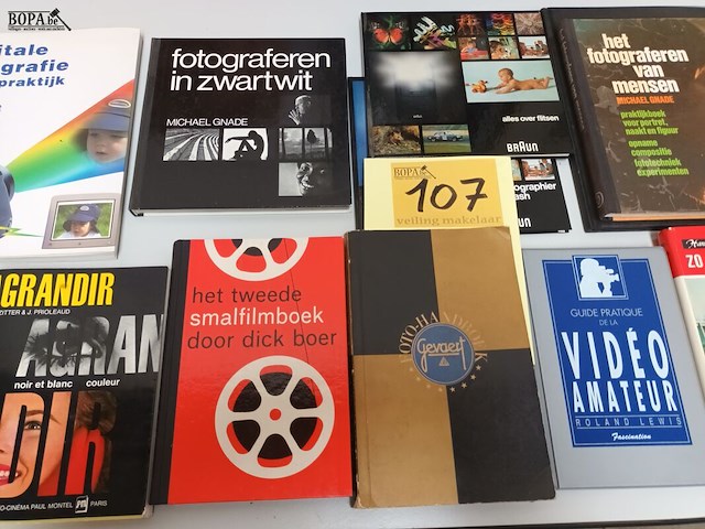 Lot 107 - boeken fotografie. 19 stuks - afbeelding 3 van  5