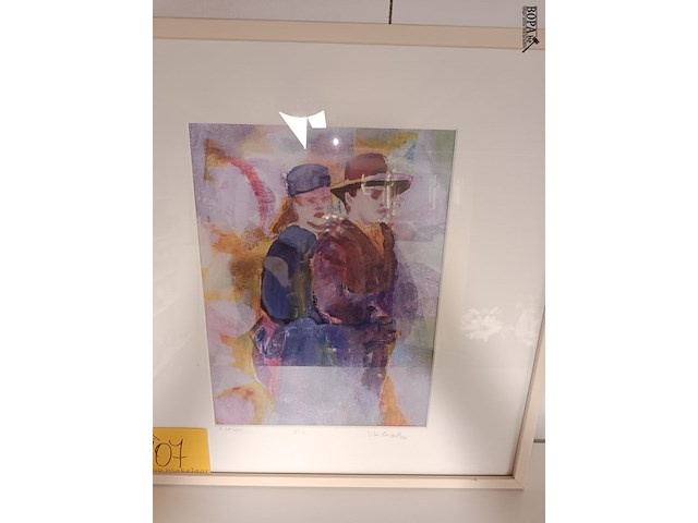 Lot 107 - litho viviane klagsbrun - afbeelding 2 van  5