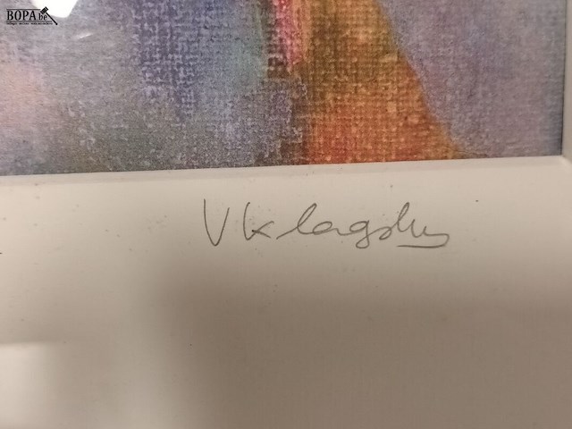 Lot 107 - litho viviane klagsbrun - afbeelding 4 van  5