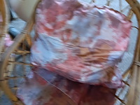 Lot 107 - rieten tuinsetje - afbeelding 2 van  4