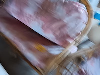 Lot 107 - rieten tuinsetje - afbeelding 3 van  4