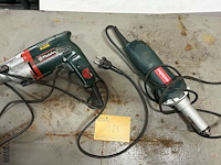 Lot 108 - electrisch gereedschap: matabo klopboormachine, rechte slijp - afbeelding 1 van  3