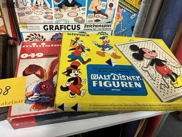 Lot 108 - lot vintage creatieve spelen - 9 stuks - afbeelding 5 van  5