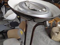Lot 108 - moderne staande vloerlamp met uplighter en verstelbare leesl - afbeelding 3 van  3