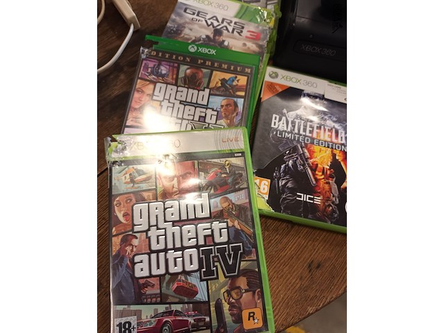 Lot 108 - x-box 360 + 7 spelletjes - afbeelding 4 van  7
