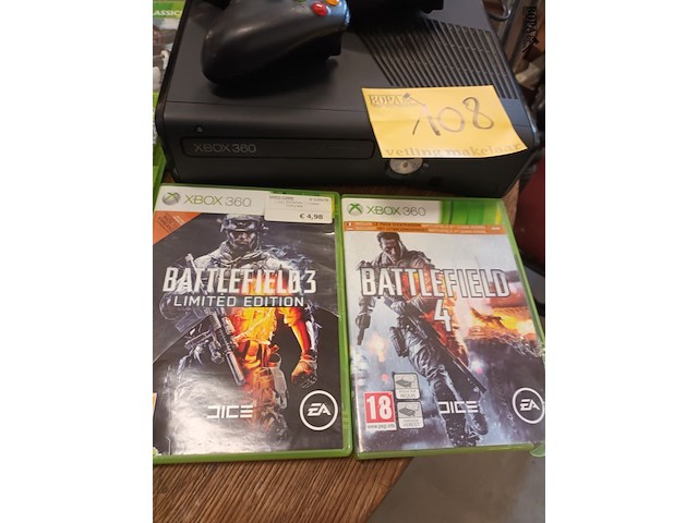 Lot 108 - x-box 360 + 7 spelletjes - afbeelding 5 van  7